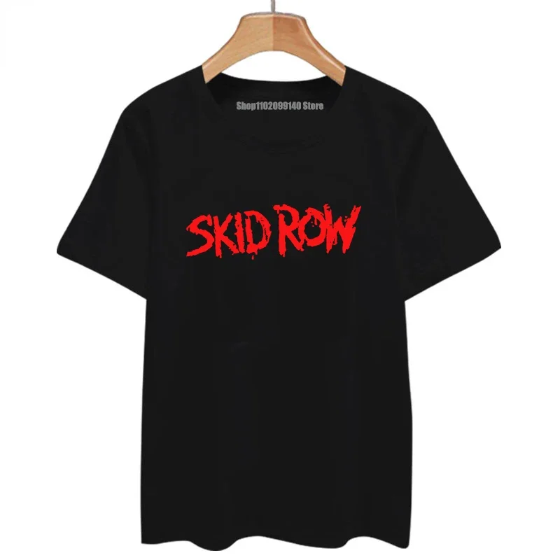 Street Fashion Jersey - 남녀공용 스키드 로우 그래픽 티셔츠, 스트리트