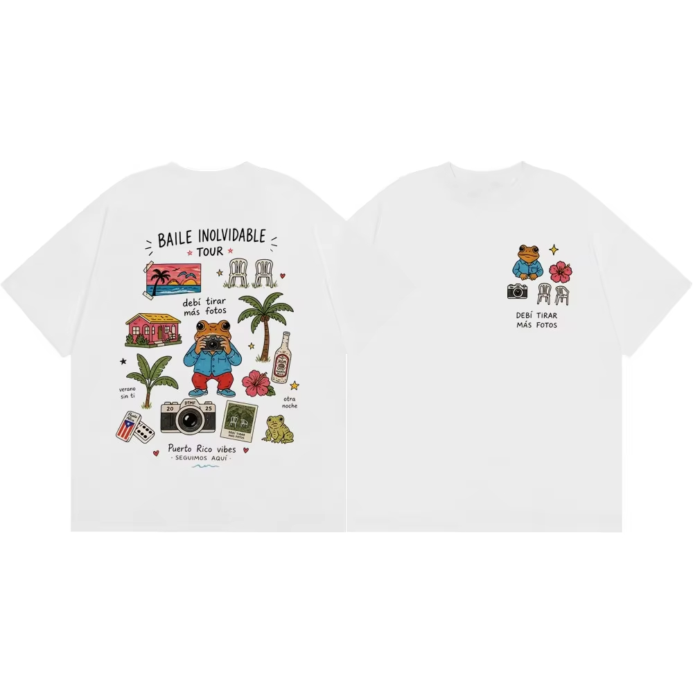 Foto Street Fashion - 유니섹스 2026 래퍼 배드 버니 DTMF