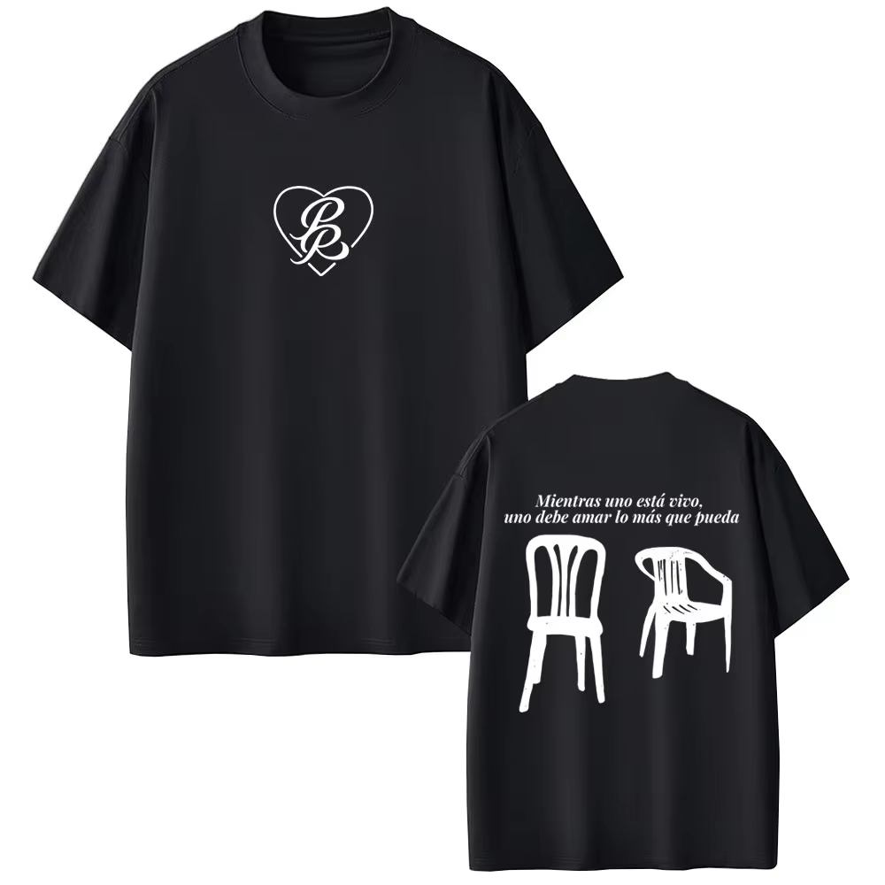 Foto Street Fashion - 2026 베스트셀러 래퍼 배드 버니 티셔츠