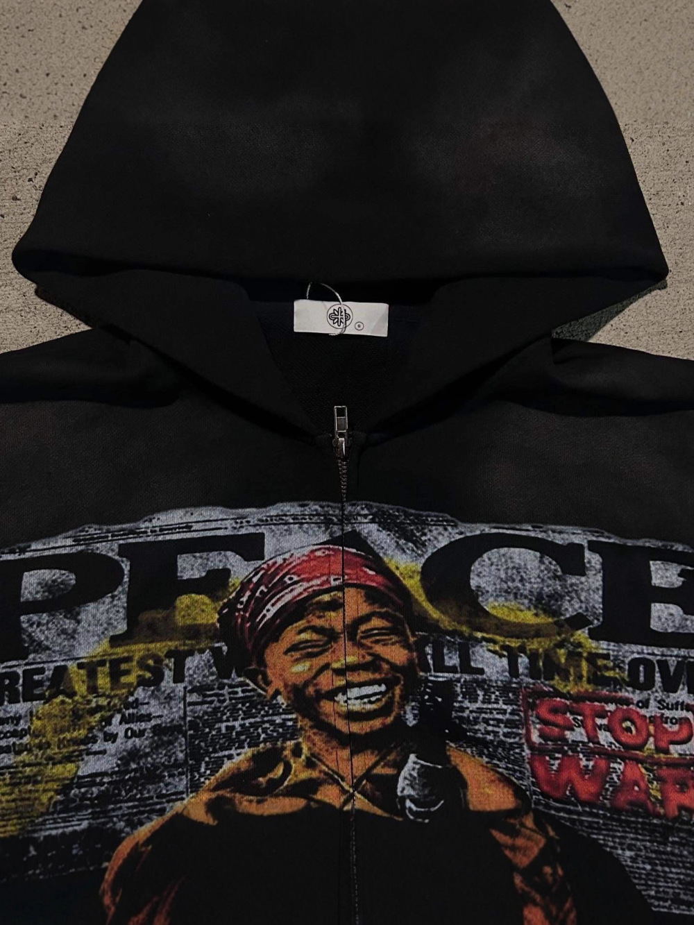 2026년 신상 미국 힙합 루즈핏 후드티 스트릿 아트  - Street Fashion Zip Up Hoodie 리뷰 및 가격
