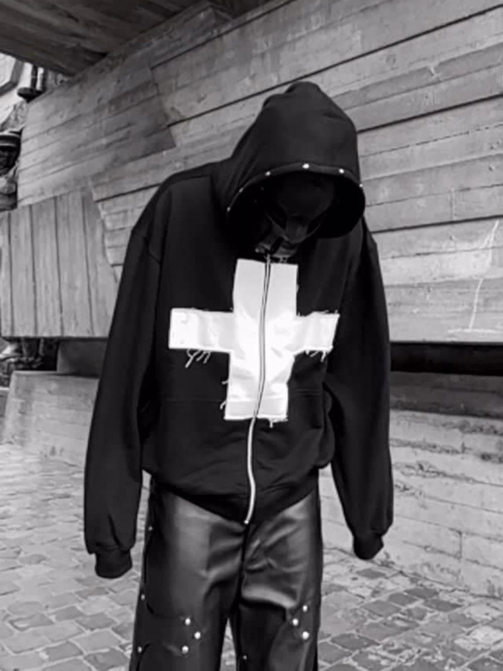 2026 뉴 Y2K 다크 크로스 후드 지퍼 후디 아메리 - Street Fashion Zip Up Hoodie 리뷰 및 가격