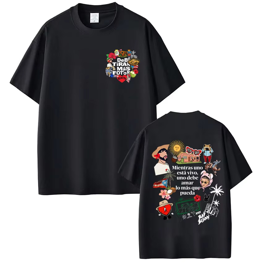 랩퍼 Bad Bunny Debi Tirar Mas Fo - Foto Street Fashion 리뷰 및 가격