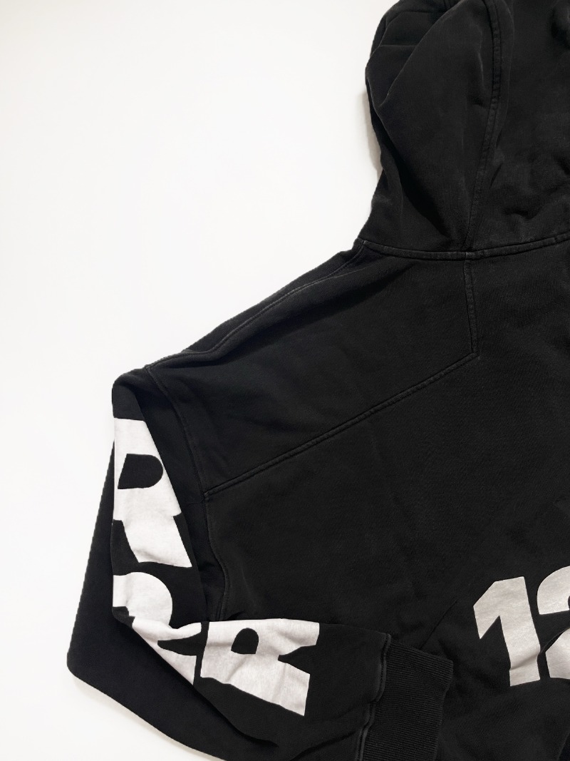 RRR-123 자수 로고 더블 지퍼 후드티 하이 스트리 - Street Fashion Zip Up Hoodie 리뷰 및 가격