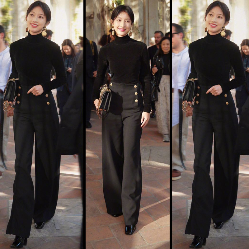 밀라노 패션 위크 연예인 스트리트 스타일 장리 화이트  - Street Fashion Milan 리뷰 및 가격