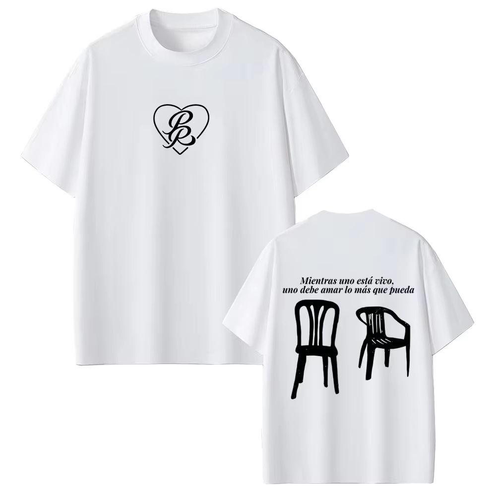 2026 베스트셀러 래퍼 배드 버니 티셔츠 Debi T - Foto Street Fashion 리뷰 및 가격