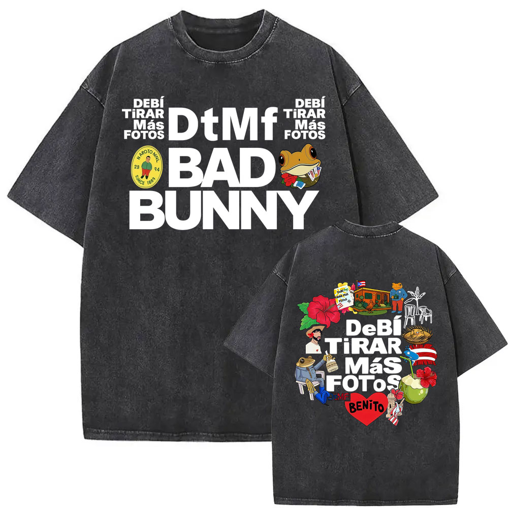 배드 버니 DTMF 데비 티라르 마스 포토스 2026  - Foto Street Fashion 리뷰 및 가격