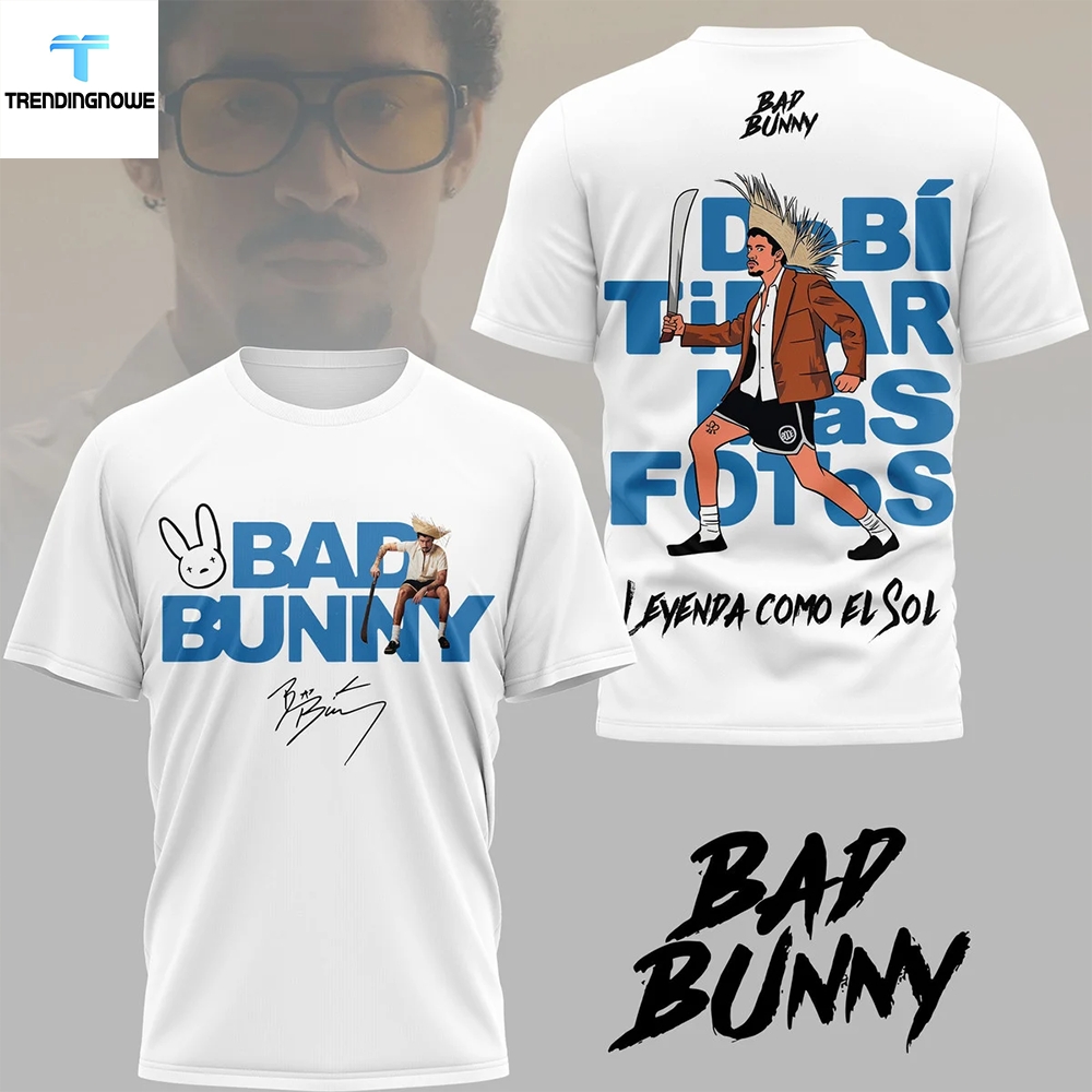3D 프린트된 Bad Bunny Debi Tirar M - Foto Street Fashion 리뷰 및 가격