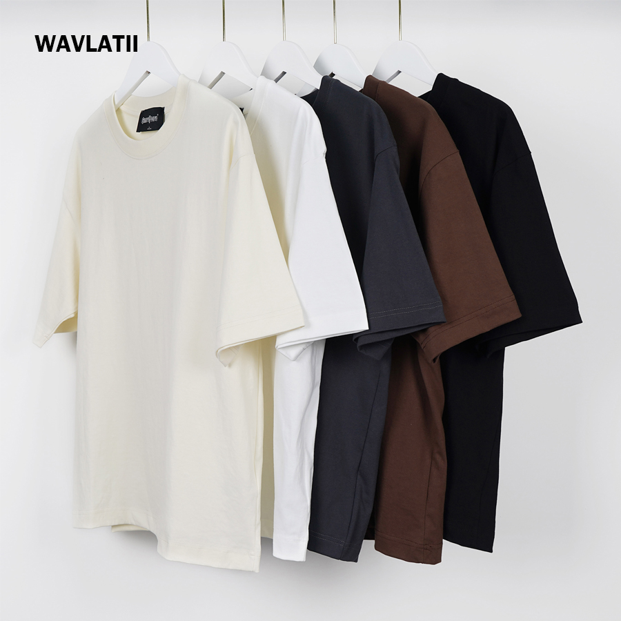 WAVLATII 여성용 오버 사이즈 화이트 블랙 T 셔 - Street Fashion Jersey 리뷰 및 가격