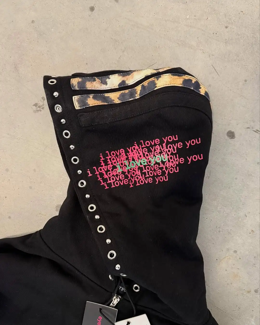 Eyehategarment 스트리트 패션 까마귀 하라주 - Street Fashion Zip Up Hoodie 리뷰 및 가격